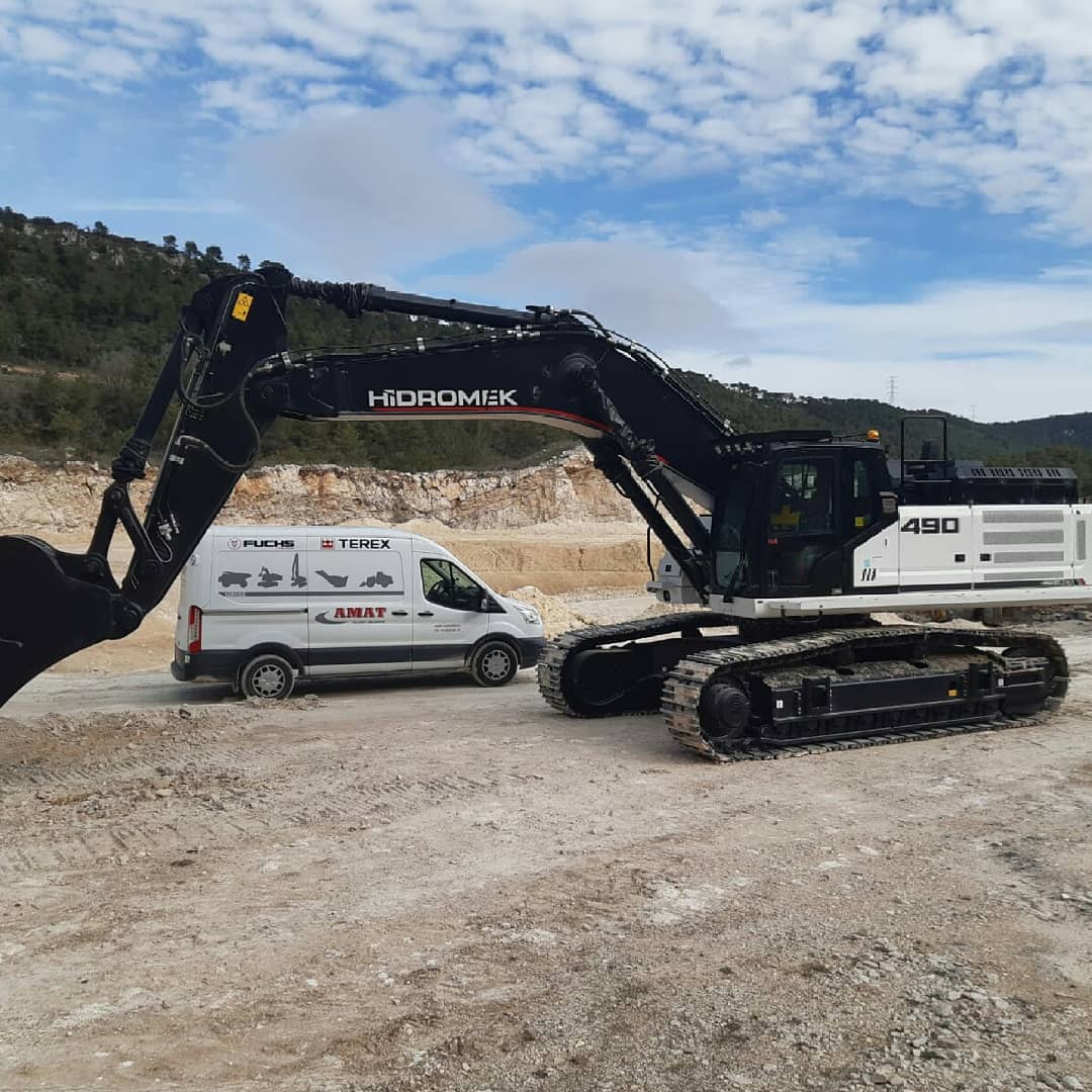  maquinària Obra pública reciclatge